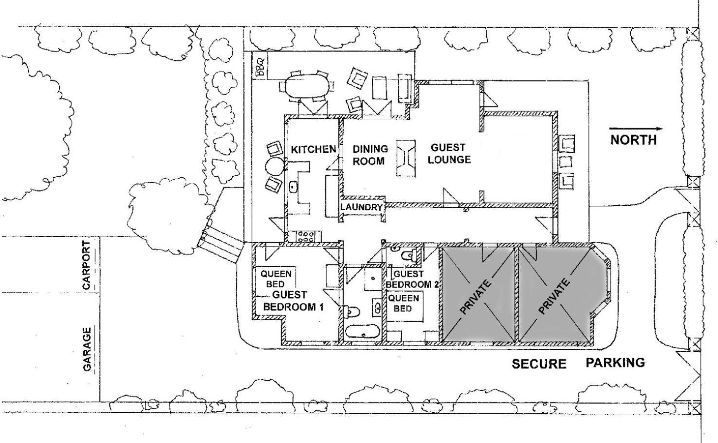 Bed and Breakfast The Grange Auckland Exteriér fotografie